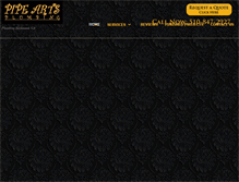 Tablet Screenshot of pipeartsplumbing.net